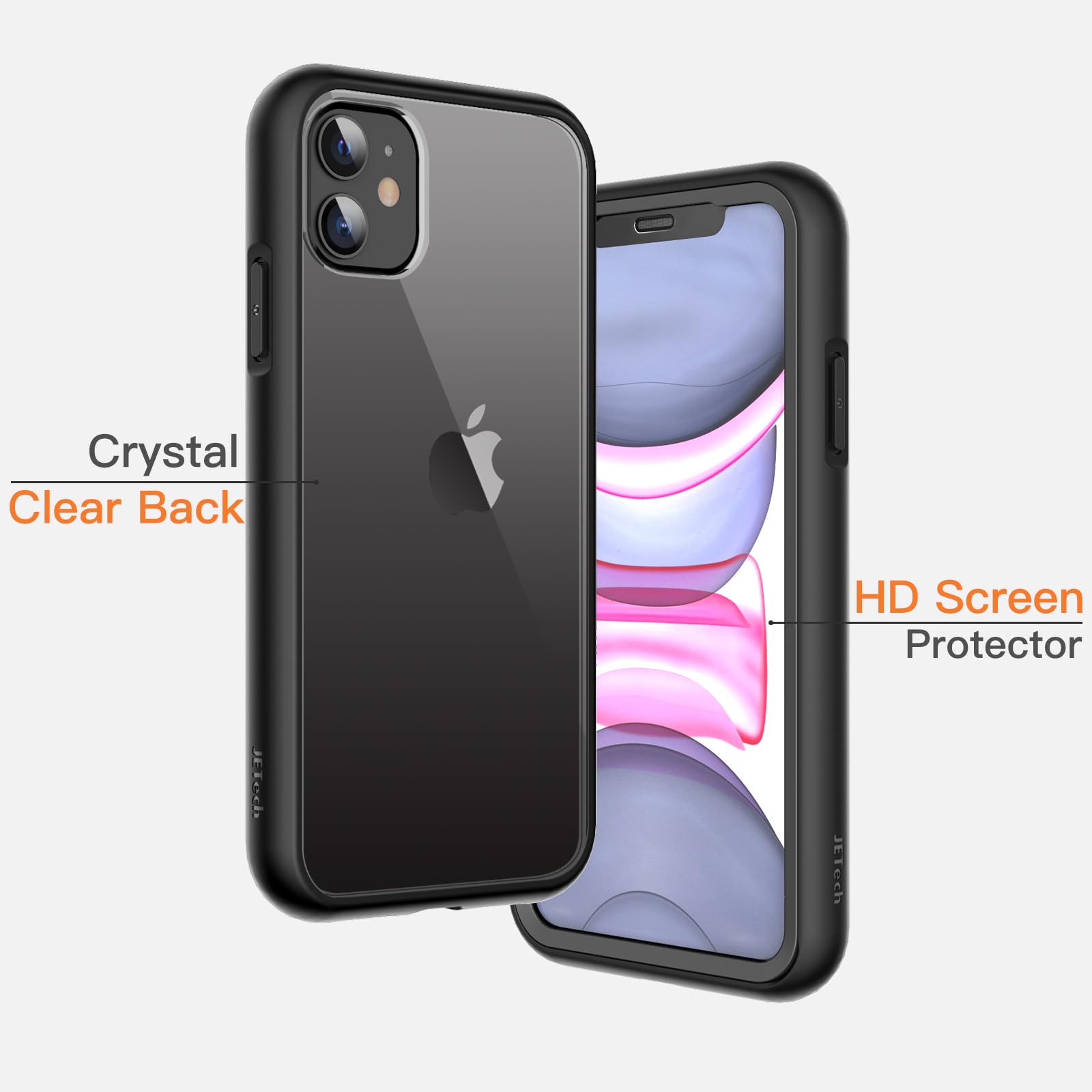 Amazon.com: JETech Case for iPhone 11 6.1 Inch with Built-in